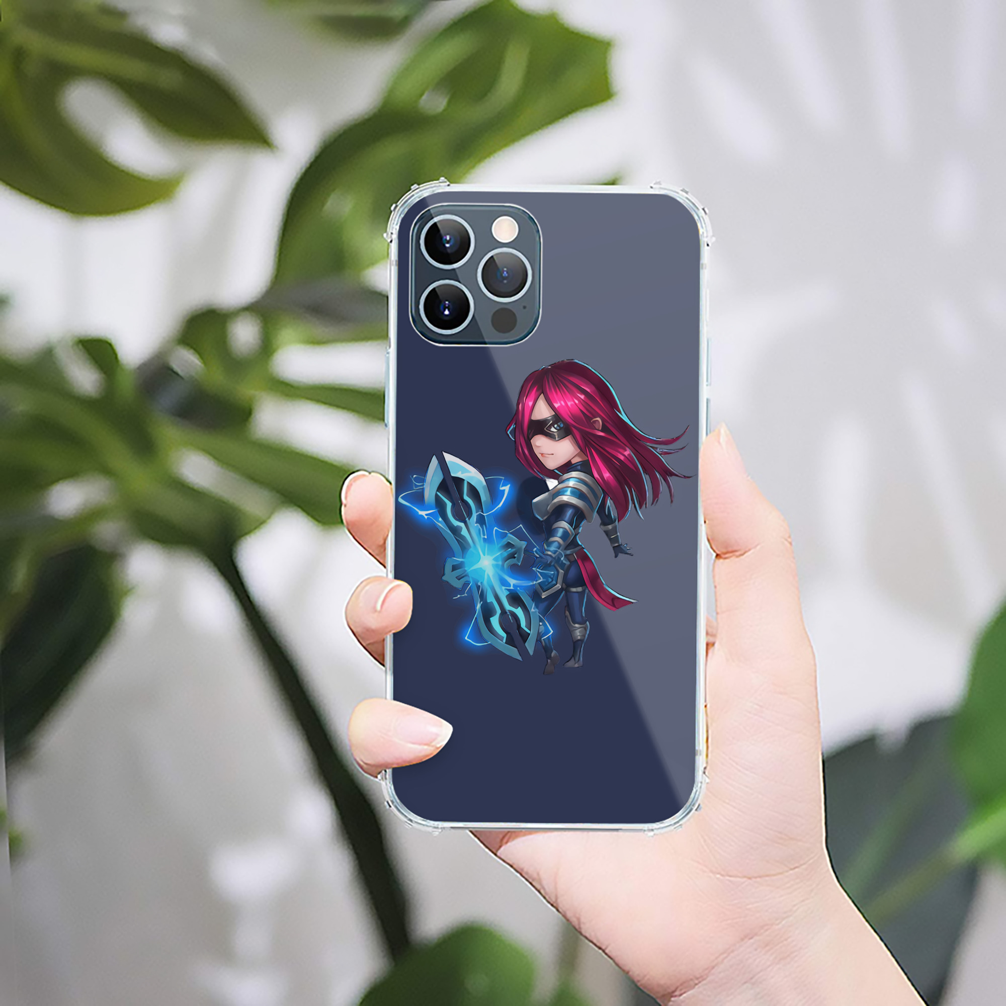 （画像用） リーグ・オブ・レジェンド League of Legends LOL 【iPhone 12シリーズ対応】透明スマホケース（クリアソフトケース）